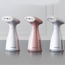 휴비딕 Air 프리쉐 FSW-T1 화이트/핑크 핸디형 핸디 핸드 스팀다리미 미니 스탠딩 스티머 휴대용 다리미, 핑크
