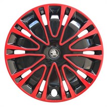 자동차 휠커버 14 15 인치 4개 세트 나홀자산다휠캡 와이어캡 커스텀 튜닝 악세사리, 21.14인치
