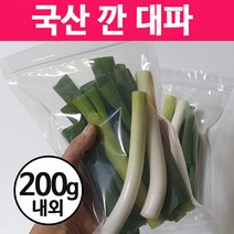 국산 깐 대파 200g 400g, [4800] 깐 대파 400g (대파 4대), 1개