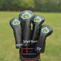 빅 넘버링 아이언 커버 핑드라이버커버 아이언통커버 반달퍼터커버 퍼터커버홀더 자석아이언커버 드라이버커버 아이언커버 골프채 세트골프 디지털 그라디언트 아이언 헤드 아이언 ​​헤드, 135ut(검정)