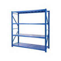 고릴라랙 철제 선반 중량 렉 조립식 앵글 창고용 적재, 상세이페이지 참고, 길이 150 너비 40 높이 150 블루