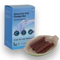 펫인클로버 반려동물 남극크릴 오메가 바 종합영양제, 칠면조맛, 3개