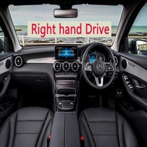 아반떼 호환 i30 세단용 대시 보드 커버 CN7 2021 2023 매트 쿠션 차양 빛, 9.Right hand drive - Polyester