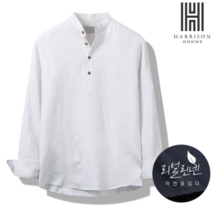 [해리슨*] [해리슨]해리슨 린넨 롤업 셔츠 TBCF1001