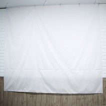 흰색 대형원단 배경 가림천 무대막 WM70006 / 휘장천 제작, 1. 200cm X 300cm