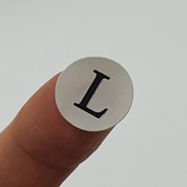 간편한 L사이즈스티커 비닐포장 신발상자 옷 의류용