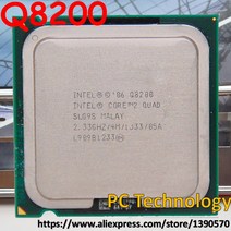 기존 인텔 코어 2 쿼드 q8200 cpu 프로세서 4 m 캐시 2.33 ghz 1333 mhz lga775 cpu 데스크탑