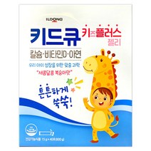일동 키드큐 키즈플러스 젤리 복숭아맛, 600g, 1개