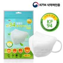 웰클린 미세먼지 보건용 마스크 KF94 1매입 개별포장, 대형 1매입