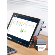컴퓨터 도킹 스테이션 멀티 usb 영상 편집용 캐드용 노트북, Surface Pro7 전용