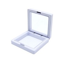 아크릴 박스 주문제작 레고 보관통 토미카 정리함 케이스 피규어 진열장3D 플로팅 디스플레이 케이스 스탠, 01 white_03 11x11cm