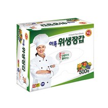 항균 99.9% 이쿡 위생장갑 500매 x 2팩, 2개