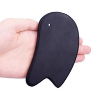 괄사 스크레이핑 마사지 도구 비안 스톤 얼굴 바디 구 디톡스 지압, 02  B