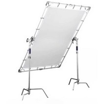 대형 조명셀로판지 인물 지속광 플래쉬 라이트 확산판, 1.9x2.4m+3.3m 매직 레그 브라켓