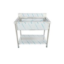 업소용씽크대 싱크대(600 900 1200 1500 1800 size) 키친코리아, 1조빽 씽크대(900*600*800)
