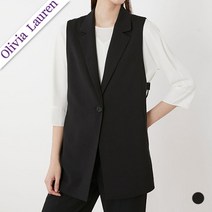 인디안 [올리비아로렌]D링장식 베이직 베스트 VOCQC3M3111