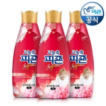 고농축 섬유유연제 시그니처 플라워 1L 3개, 고농축 섬유유연제 시그니처 플