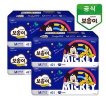 보솜이 [보솜이] 베이비케어 밴드 기저귀 중형 공용(42매) x 4팩, 베이비케어밴드 중형 42매x4팩
