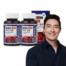 네추럴라이즈 액티브 철분 2박스 (330mg x 100캡슐), 2개, 100정, 100정