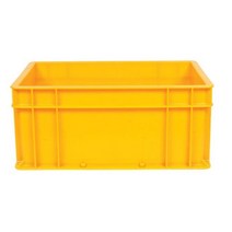 내쇼날 내쇼날푸라스틱 푸라스틱상자 황색 플라스틱박스 플라스틱상자 445x275x120, 1개