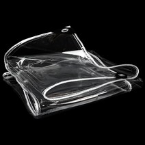 테라스 원단 우레탄창 천막 천막 방풍 행사용 투명, PVC 투명 방수포, 1.8x3m