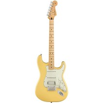 Fender 펜더 플레이어HSS 스트라토캐스터 일렉기타 Stratocaster HSS 맥펜, 실버, 메이플