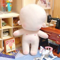 아이돌 무속성 솜인형 DIY 키트 본체 만들기 바디 캐릭터 봉제 제작 몸체 앙스타 옷, B.정상체 소체, 15cmcm