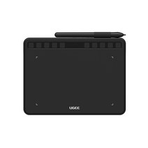 ugee 디지털 그림 웹툰 드로잉 펜 타블렛 유/무선 6인치 S640/S640W, S640유선 연결, 01 black