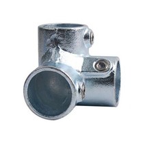 실버 128 15A-21.3mm 조립 파이프클램프 만력기 목공고정 체결공구 퀵그립 홀딩장치 작업거치대 절단보조