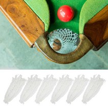 가정용당구대 미니당구대 당구대 큐대 당구 6 개대 당구 그물 포켓 긴 서비스 수명 당구 테이블 포켓 당구 테이블 액세서리 긴 수명 흰색 구멍 그물 가방, 없음