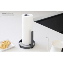 회색메탈 롤위생비닐 키친타올꽂이랙 펜션 주방도구 카페 가정용 씽크대정리 레스토랑 원룸 신혼집