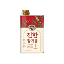 백설 진한 참기름 500ml, 1개