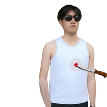 방검복 방호복 칼부림 호신복 방검 호신용 슬림 안전, 아이보리165/S