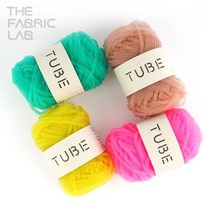[천삼백케이] [더패브릭랩] 튜브 TUBE 11 COLOR 뜨개질 나일론 특수사 다루마, 09 페일퍼플
