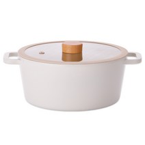 키친웰 토리 세라믹코팅 냄비 22cm 양수 인덕션 주물 넌스틱코팅 주물 다이캐스팅