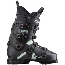 Salomon 살로몬 스키장비 Shift Pro 90 Alpine Touring Ski Boots Womens 2024, Black/White Moss/Belluga, 22.5