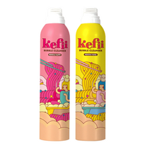 케피버블 클렌저 300ml, 케피버블(옐로우폼 x1개/핫핑크
