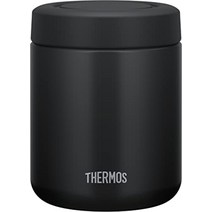 써모스 진공 보온 도시락통 수프자 300ml 400ml 500ml, 500mlml, 블랙
