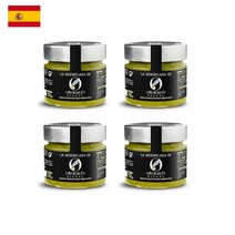 스페인 오로바일렌 ORO BAILEN 피쿠알 달콤한 올리브 마멀레이드 잼 150ml, 4팩