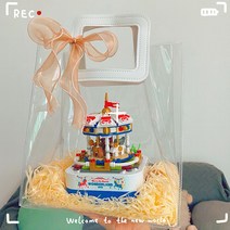 호환 블록 캐슬 퍼즐 DIY 생일선물 집짓기 중국레고 창의, 옵션6