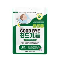 GOOD BYE 진드기 시트 (4매입), 1개