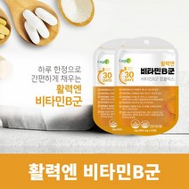업무 학업 과로 스트레스 불규칙한 생활 에너지 체력 무기력감 무력감 힘들때 지칠때 회복 관리 에 좋은 먹는 생활 활력 수용성 비타민 B군, 2BOX(2개월분)