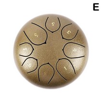 드럼 스틱 포함 5 노트 스틸 핸드 팬 Ethereal Percussion 액세서리 악기 B4m1, 05 E