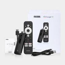 Mecool KD3 4K TV 스틱 안드로이드 11 스마트 TV 박스 Amlogic S905Y4 2G + 8G WiFi 2.4G/5G HDR 10 + 미디어 플레이어 TV 동글, 4.Eu 플러그 - KD3