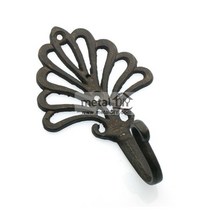 레트로소품 황동주물 옷걸이 벽후크 원룸행거 옷수납, 1개