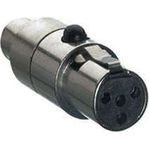 DPA DAD6010 변환젠더 MicroDot to TA4F Switchcraft, 상품명참조