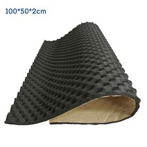 Auto Studio Sound Acoustic Absorption Car Heatproof Wave Foam Deadener Soundproof Cotton Insulation, [02] B