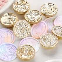 실링왁스 인장 스탬프 헤드 시리즈 12, 이상한 나라의 토끼 (3cm)