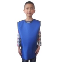 방사선 납복 차폐복 보호복 엑스레이 CT 실험 방호복, 아동용 단면 민소매 스커트, 1개