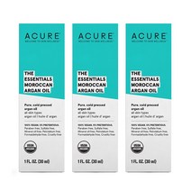 아큐어 모로칸 아르간 오일, 30ml, 3개